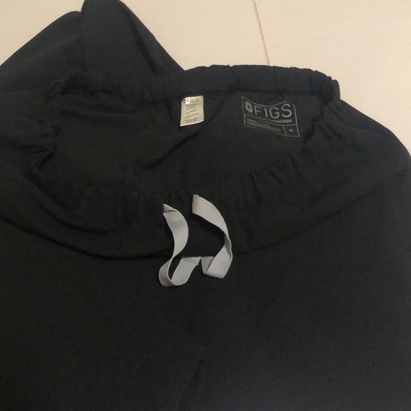 NWOT Mens Black Scrub bottoms M - Picture 2 of 4